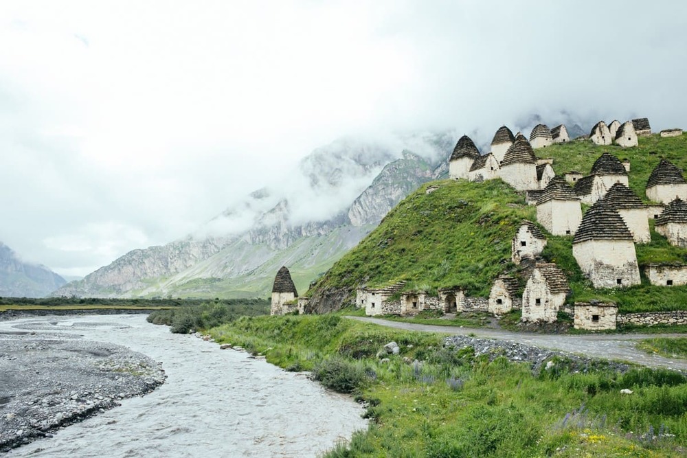 Даргавс Село в Северной Осетии